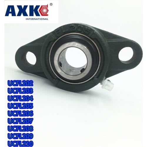 Axk Spherical Bearings - Rhombus Blocks - Ucfl202 Ucfl203 Ucfl204 Ucfl205 Ucfl206 Ucfl207 Ucfl208 Ucfl209 Ucfl210