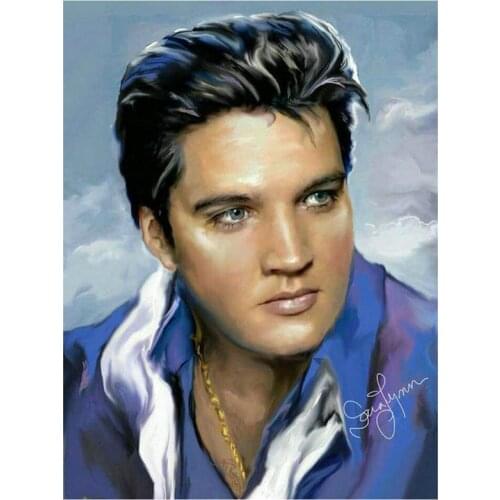 Hot 5d diamond painting Elvis Presley icon full square diamond mosaic 3d new arrival diamond embroidery rhinestone wall sticker