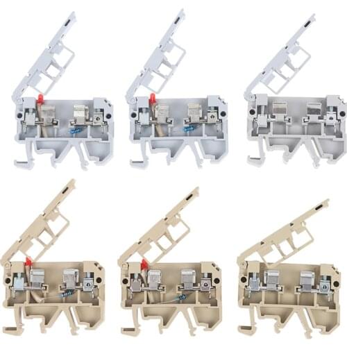 JASK1EN With Fuse Equivalent To Screw Fuse Terminal Block For Din Rail Connector 1pc High Quality