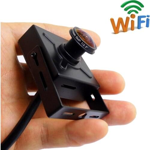 JIENUO 5MP Mini Camera Wifi Fisheye Lens Panoramic Cam 128G Audio Cctv Security Surveillance Wireless Onvif HD Home Ip Camera
