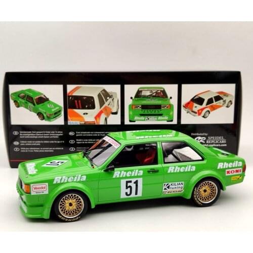 Premium ClassiXXs 30226 1/18 For A~~di 80 B2 Gr2 #51 W.Wolf ETCC 1980 Green Resin Models Limited Collection Auto Classic Car