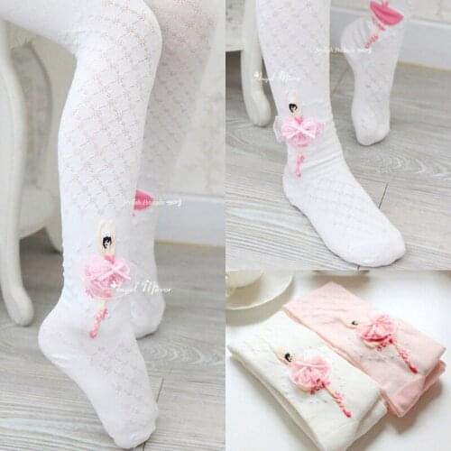 Girls Tights Autumn Kids Cotton Pantyhose Cute Soft Knitted Tights for Baby Girl Infant Toddler Stocking Children Clothing