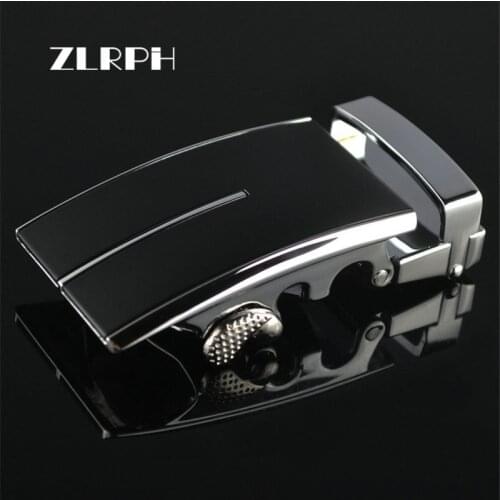 ZLRPH Famous Brand Belt Buckle Men Top Quality Luxury Belts Buckle for Men Strap Male Metal Automatic Buckle