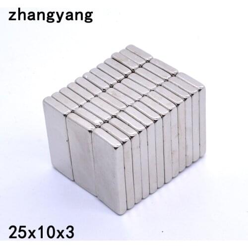 10pcs rectangle Strong N35 Neodymium Magnet Block NdFeB Rare Earth Craft Powerful Magnet rectangle
