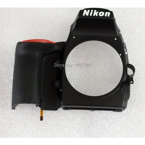 New Protective front face Cover With Rubber Grip repair parts for Nikon D810 SLR