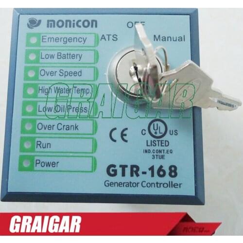 New Generator Controller GTR-168 with Auto Start and Stop Function GTR168