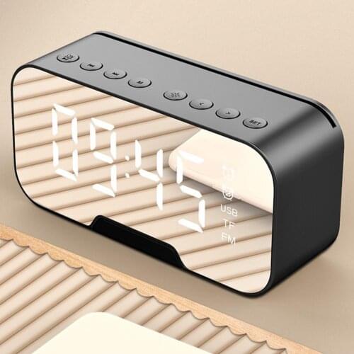 Creative Digital Alarm Clock G10 Wireless Bluetooth Led Clock Mirror Color 3 E8C0