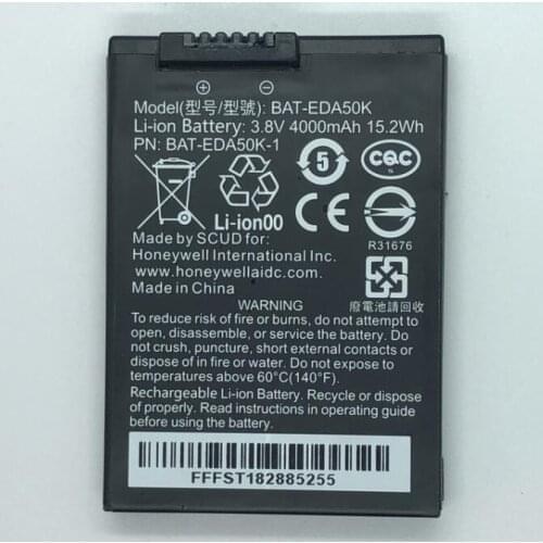 Original and new 3.8V 4000mah battery for ScanPal EDA50K BAT-EDA50K-1 BAT-EDA50K batteries