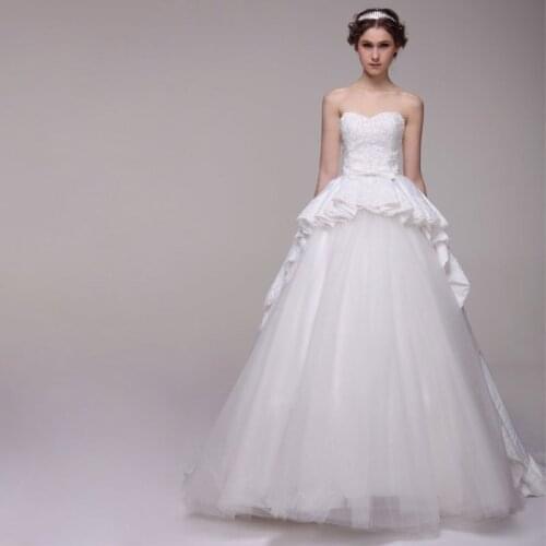 Sexy 2018 vintage beading casamento Arrival vestido de noiva Handmade ball bridal gown free Shipping mother of the bride dresses