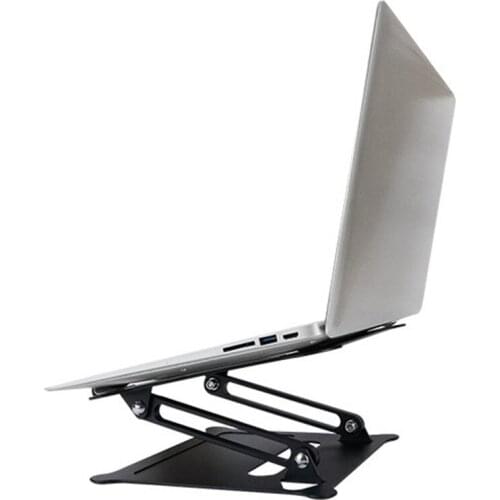 TOTTIDAY Notebook Bracket Raise Computer Desktop Aluminum Alloy Base Heat Dissipation Anti-Skid Stand