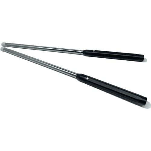 Portable Interactive Whiteboard Professional Torch Whiteboard Pen Felt Head Stainless Steel Telescopic Teacher Pointer 68CM