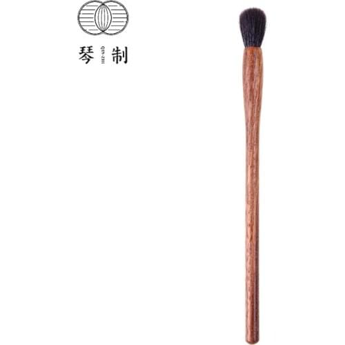 QINZHI Professional Handmade Make Up Brush 11 Nose Eye Shadow Blending Brush Soft Saikoho Goat Hair Makeup Brushes