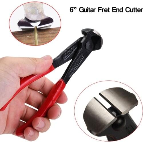 Guitar String Cutter Cutting Plier End Nipper Fret Wire Puller Guitar Repair Maintenance Luthier Tool