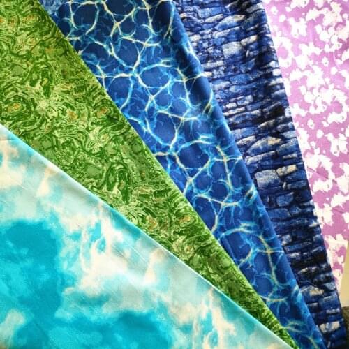 Spray watercolor Texture Plain 100% Cotton Fabric DIY sewing Tissue Telas Patchwork Textile Tilda Doll craft