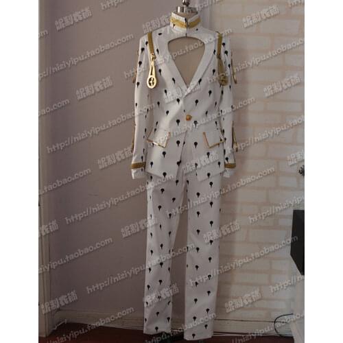 Anime JOJOS BIZARRE ADVENTURE Bruno Bucciarati Cosplay Costume Uniform Custom-made Halloween Suit For Men Women Outfit New