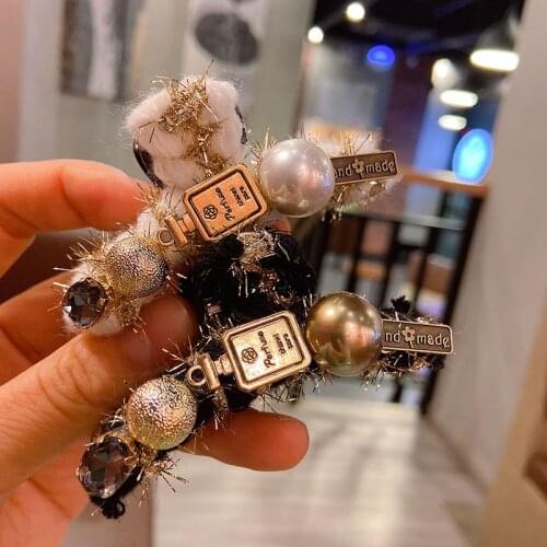 Fashion Girl Retro crystal Hair Claws Beam Hairpin Women Hair Accessories Beauty Hair Crab Clamp Headwear small Hair Clip