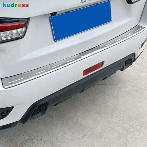 For Mitsubishi RVR/ASX/Outlander Sport ES 2020 2021 Car Rear Bumper Guard Cover Protector Trunk Sill Lid Scuff Plate Pedal Pad