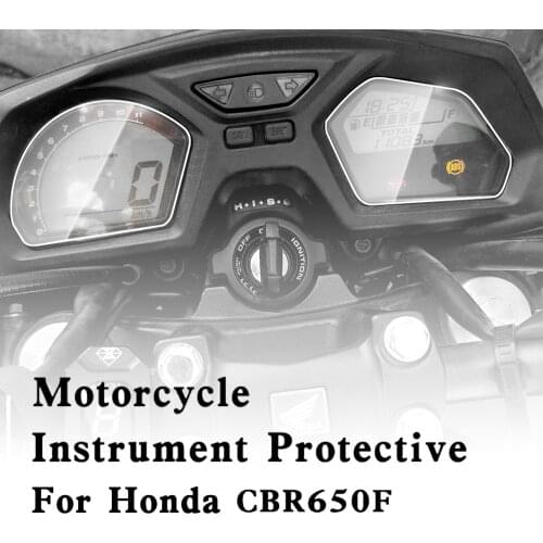 For HONDA CBR/CB 650F CBR650F CB650F Motorcycle Speedometer Scratch Cluster Screen Protection Film Protector