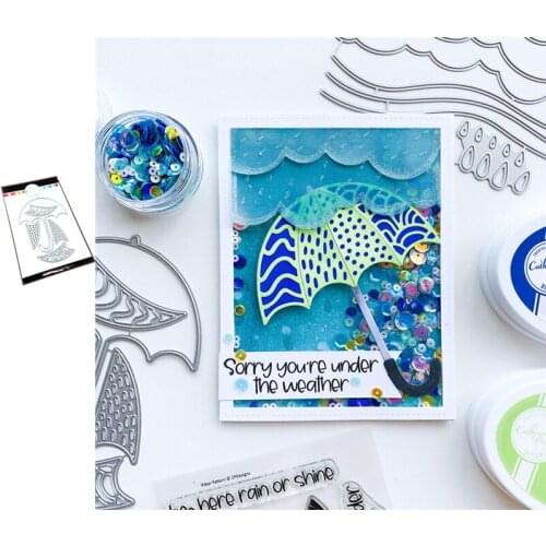 Umbrella Model Metal Die Cutting 2021 New Diy Die Molds Scrapbooking Paper Making Cuts Crafts Big Die