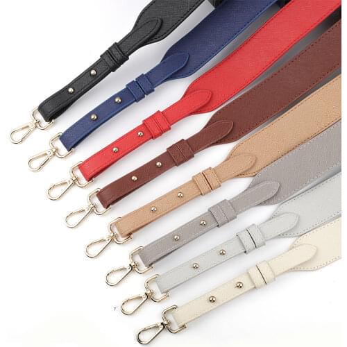 105-115cm Faux Leather Bag Belt Adjustable Replacement Bag Strap Crossbody Shoulder Bag Belt Purse Handbag DIY Accessories