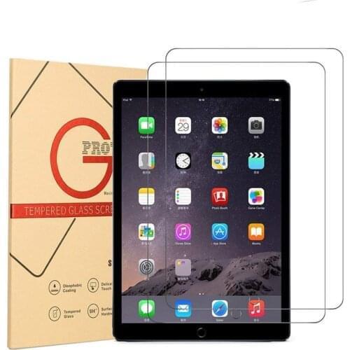 2 Pieces a Pack for iPad 8th 10.2 inch 2020 Released Glass Tempered Screen Protector HD Clear Front Guard with Retail Box