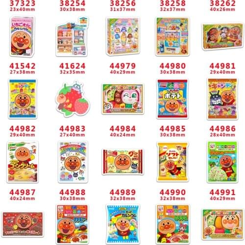 30 pcs Resin flatback for Hair Bows Snack Planar Resins Crafts for DIY Phone Decorations PR37323