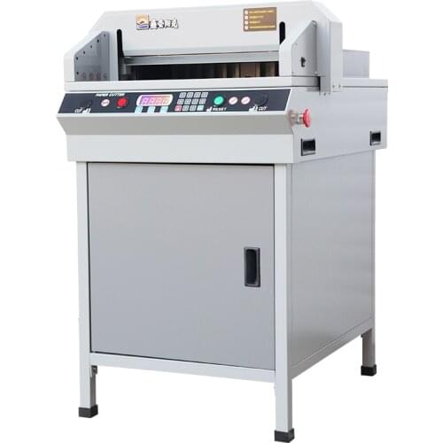 A3 Heavy Electric Paper Cutter Electric CNC Double Rail Push Paper Books Tender File Book Cutter Paper Cutter Heavy Crop Tool