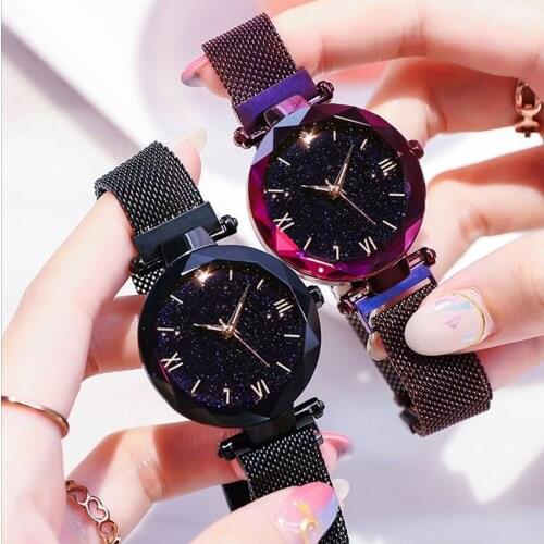 Luxury Women Watches Magnetic Starry Sky Female Clock Quartz Wristwatch Fashion Ladies Wrist Watch reloj mujer relogio feminino