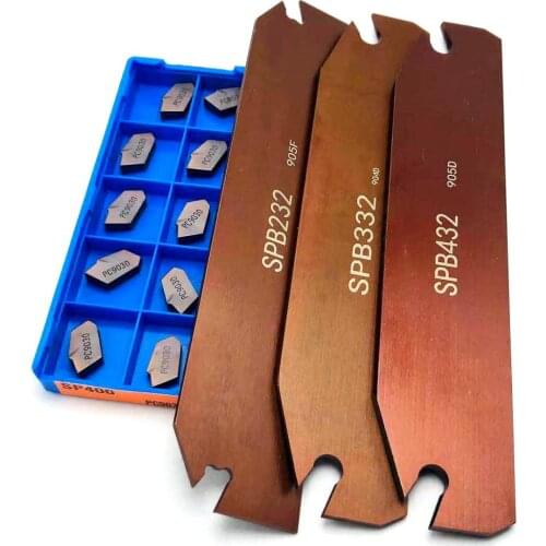 SPB26 SPB32-2/3/4/5/6 indexable insert lathe tool for slitting tools for SP200 SP300 SP400 PC9030 / NC3020 / 3030 turning tools