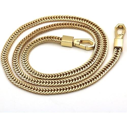 Metal Fashion Bags Chain Women High Quality Bags Belt Suitable for Girls Accessories Bag Strap