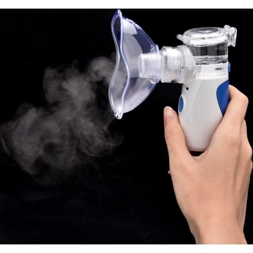 Mini Handheld portable autoclean Inhale Nebulizer Mesh atomizer silent inhaler nebuliser inhalator for kids nebulizador portatil