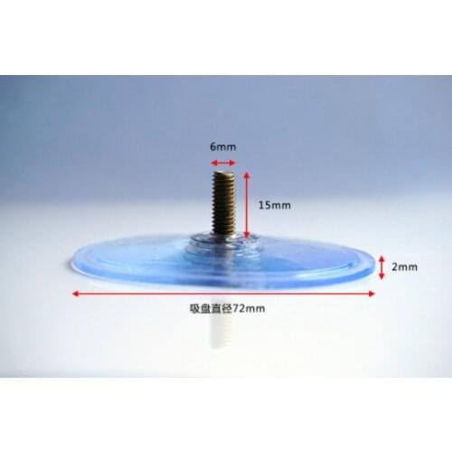 Home Storage & Organization Transparent sucker Wall Hooks Hanger Kitchen Bathroom &car &toys hanger Suction Cup Sucker 7.2CM