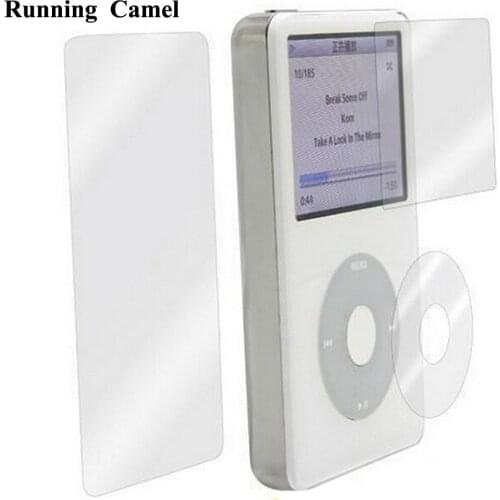 2 Sets Clear LCD Screen Clickwheel Back Cover Protective Film for iPod Classic 6th gen 7th gen 80gb 120g 160gb