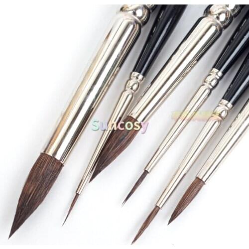 Raphael Petit-Gris Pur Brush Series 8383, Kazan Squirrel Hair, Excellente Retention, for AQUARELLE & Encre Painting