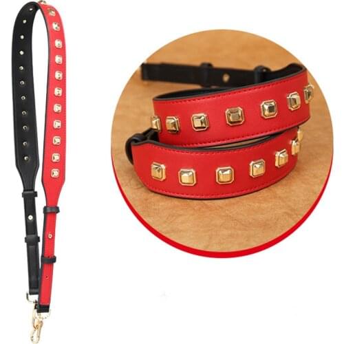 Detachable Adjust Bags Strap Women Handbag Shoulder Bag Replacement Bag Handle Gold Buckle Belts Parts Accessories diy STP288