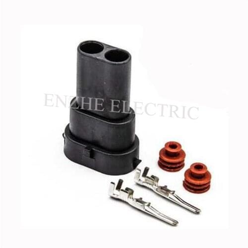 DJ7028Y-2.8-11 H11 LED male connector female cable connector terminal car wire 2 pin connector Plugs sockets seal H9