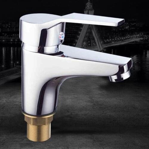Vidric Deck Mount Bathroom Basin Faucet Single Handle Hot And Cold Waer Basin Faucets Kitchen Mixer Tap