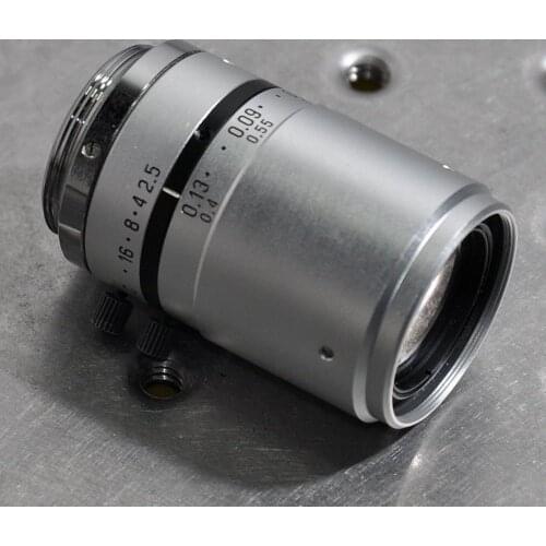 Japan 060509 50mm 1:2.5 industrial camera lens C mount