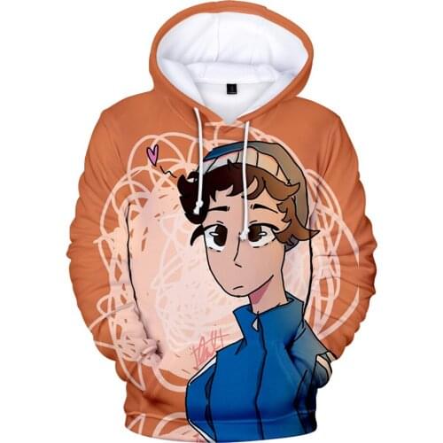 2021 Quackity 3D Printed Hoodies Men/Women Fashion Long Sleeve Hooded Sweatshirt Hot Sale Streetwear Pullover Clothes