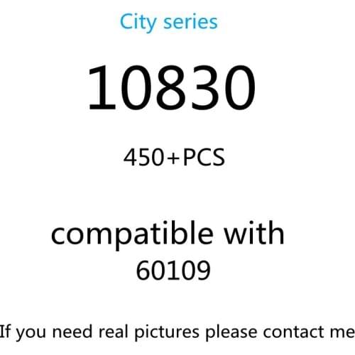 450PCS 10830 Building Block Toy City Series 60109 Assembled Building Blocks Childrens Toy Gifts