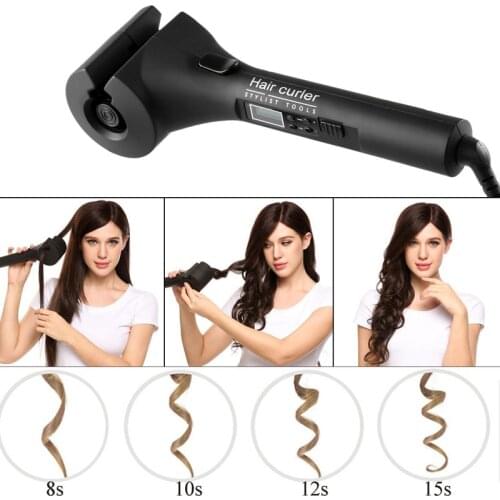 Automatic hair curler multi-function LCD liquid crystal curling iron automatic curling machine hair tongs modeler SU77