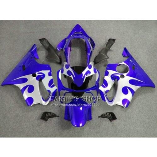 White blue body repair parts for HONDA fairings kit cbr600 f4i 2004 2005 2006 2007 fairing parts F4i 04-07 CBR600 OG5F