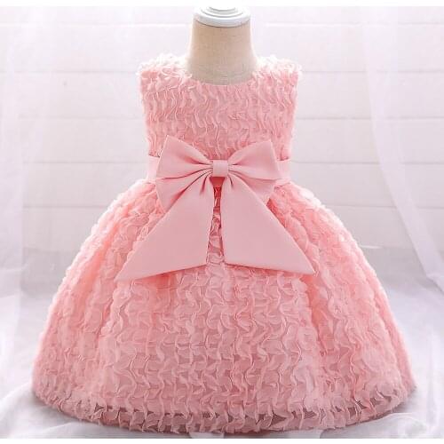 Luxury Kids Evening Pageant Ball Gowns First Communion Dresses For Girls Vestidos 2021 for 1-5 Y in Stock