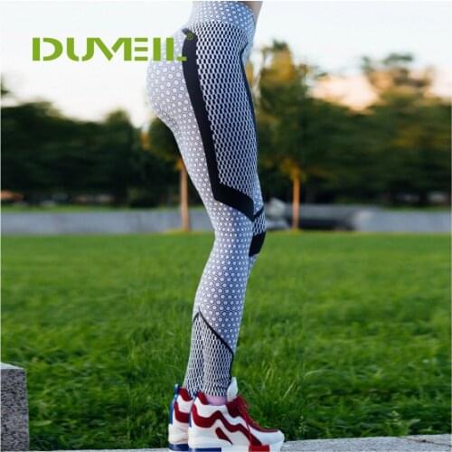 DUVEIL Sexy Buttocks Pants Tights Sportswear Woman Gym Yoga Pants Sport Leggings Leggins For Fitness Compression Female Legins