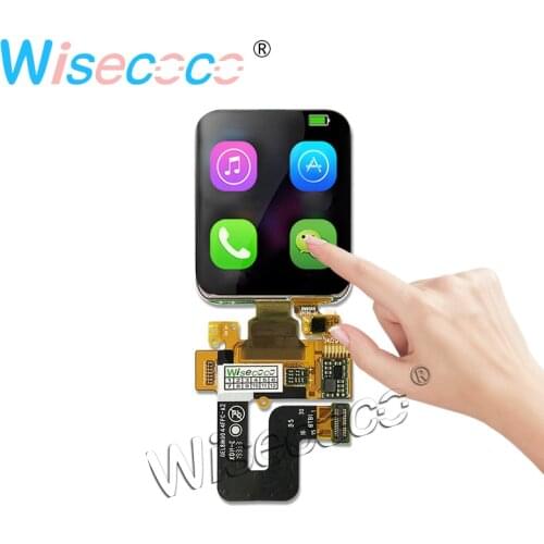 1.78 Inch 368*448 IPS AMOLED Panel Display PCAP Touch Screen Repair Parts for Smart Watch Bluetooth Watch