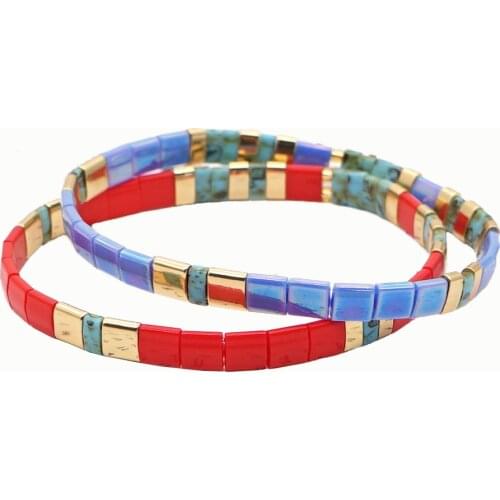 Go2Boho Boho Bracelet Miyuki Tila Bracelets Couple Jewelry 2020 Fashion Autumn Real Japan Beads Pulseras Jewellery Wholesale