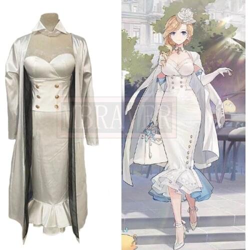 Azur Lane HMS Hood Cosplay Costume Halloween Christmas Party Uniform Custom Made Any Size