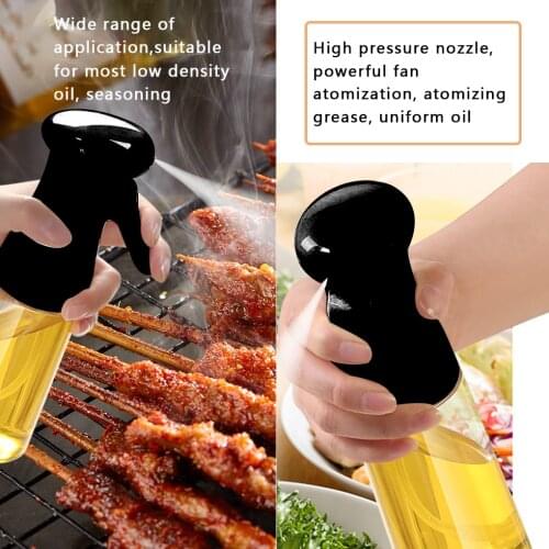 Kitchen Oil Bottle 210ml Oil Spray Bottle Cooking Baking Vinegar Mist Sprayer Barbecue Spray Bottle Cooking Grilling Roasting