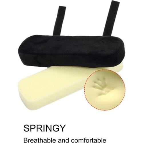 Chair Armrest Pads Soft Memory Foam Elbow Pillow Support Fit For Most Chairs for Elbows and Forearms Pressure Relief(Set of 2)