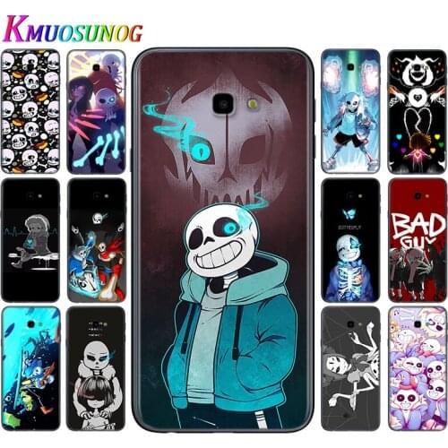 Silicone Cover Undertale Sans Anime For Samsung Galaxy J8 J7 Duo J6 J5 Prime J4 Plus J3 J2 Core 2018 2017 2016 Phone Case